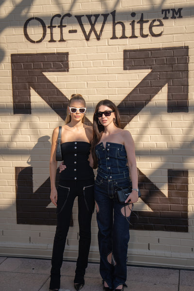 Laura Abla und Dr. Emi Arpa bei der New York Fashion Week