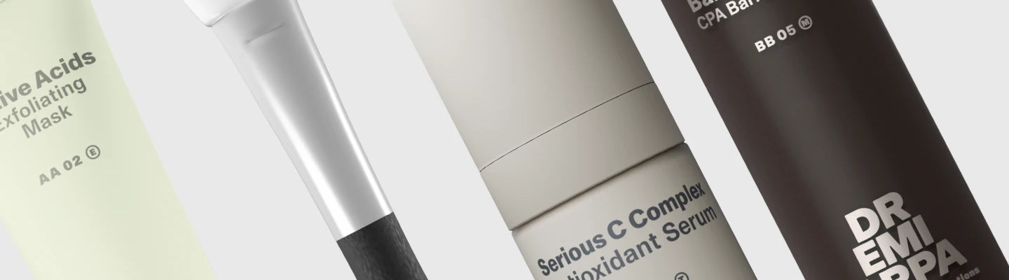 DR. EMI ARPA SKIN Products Banner