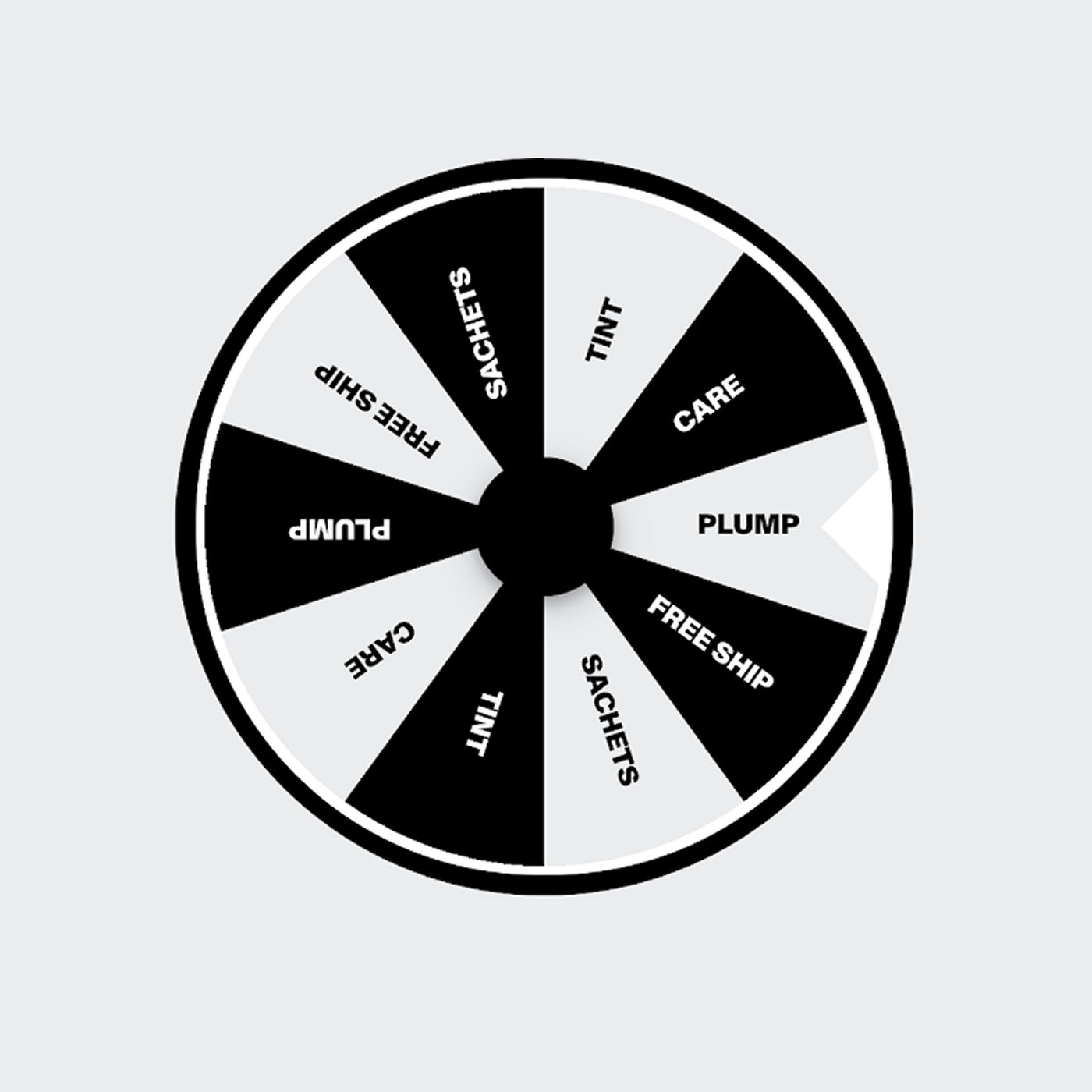 SPIN THE WHEEL. WIN THE GLOW. 