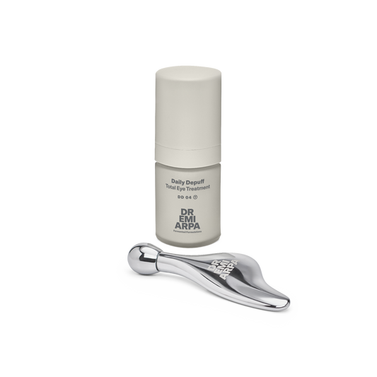 DR. EMI ARPA SKIN Depuff Eye Treatment Device Gua Sha Augencreme 