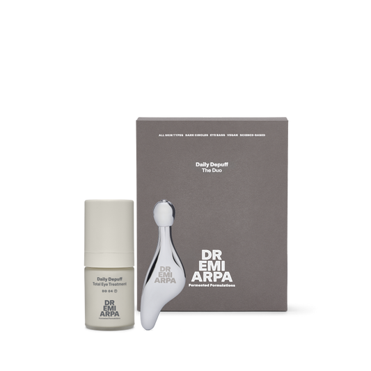 DR. EMI ARPA SKIN Augencreme Depuff Device Set Gua Sha