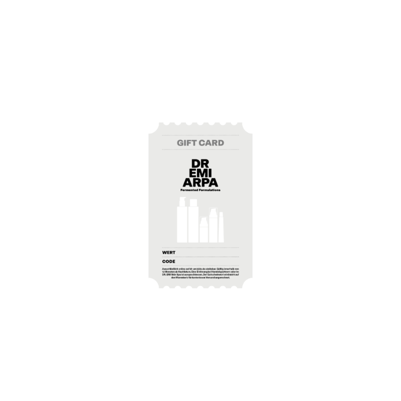 DR. EMI ARPA SKIN Giftcard Geschenkkarte