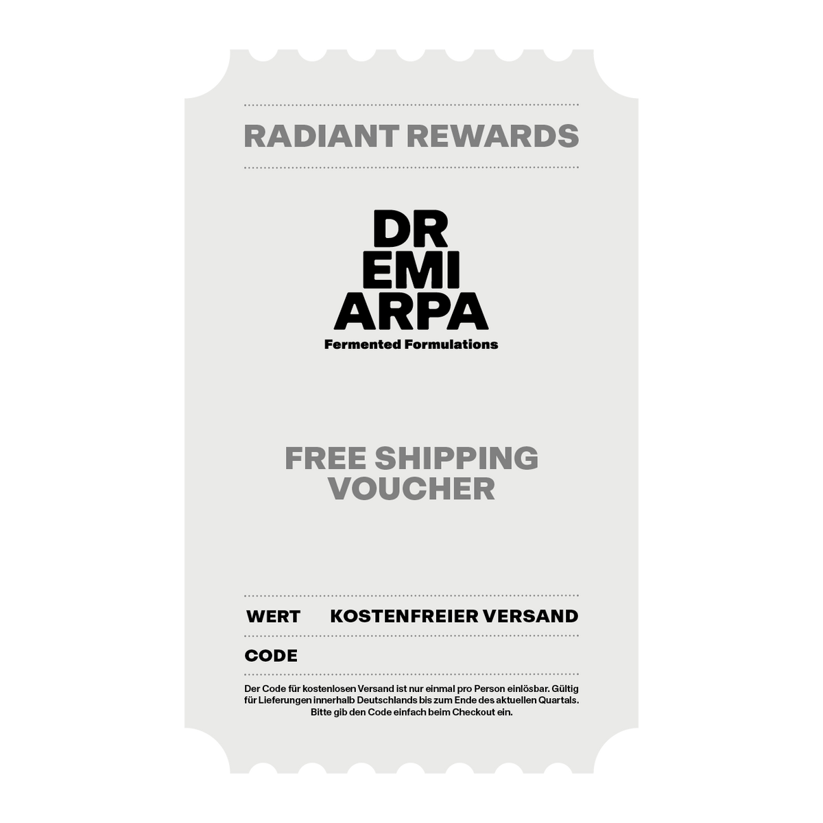 DR. EMI ARPA SKIN Radiant Rewards