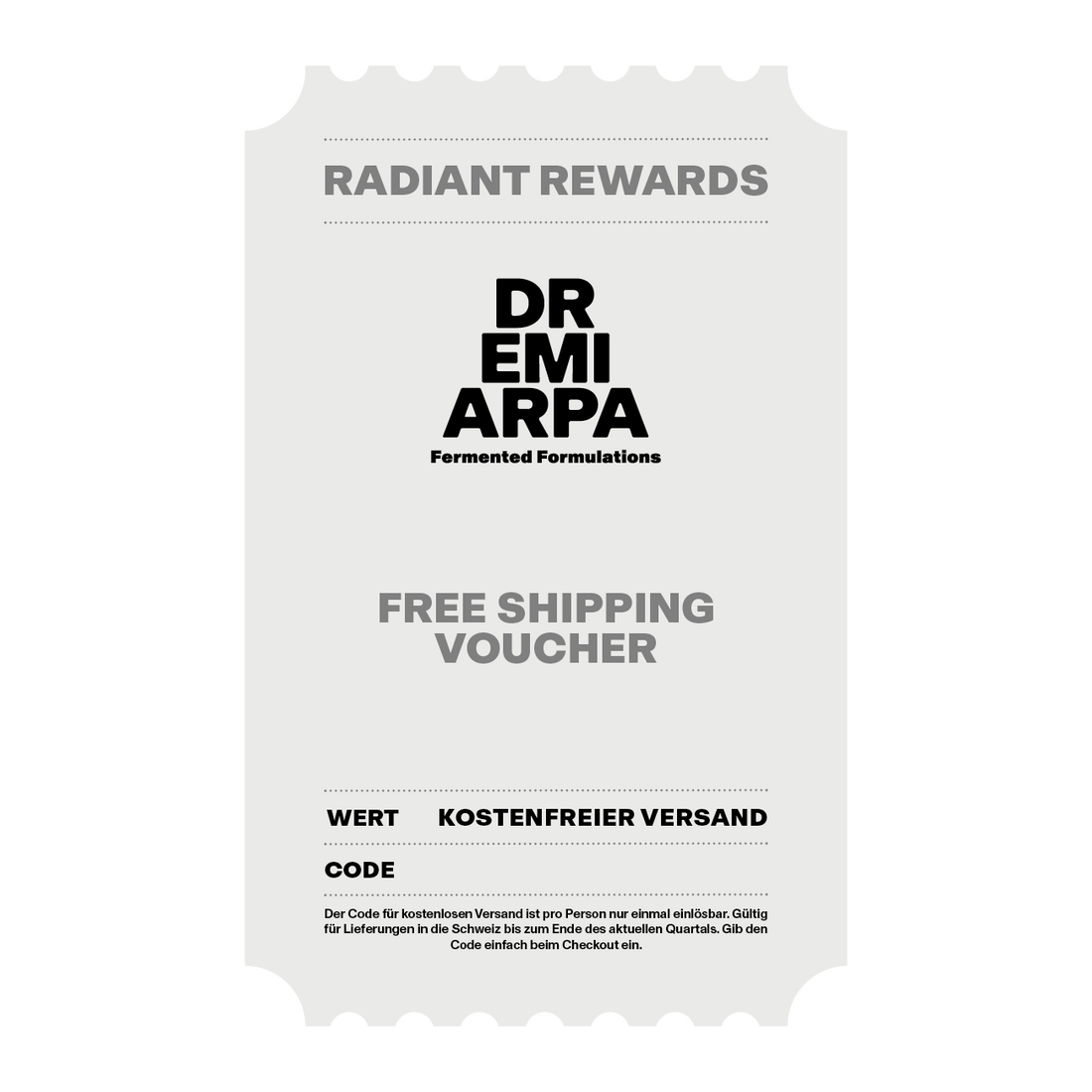 DR. EMI ARPA SKIN Radiant Rewards