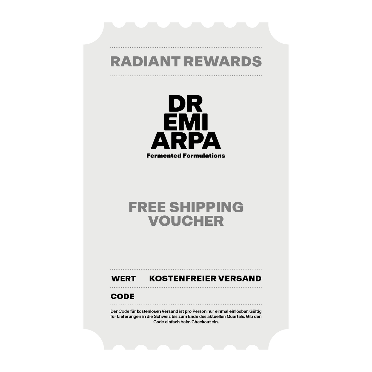 DR. EMI ARPA SKIN Radiant Rewards