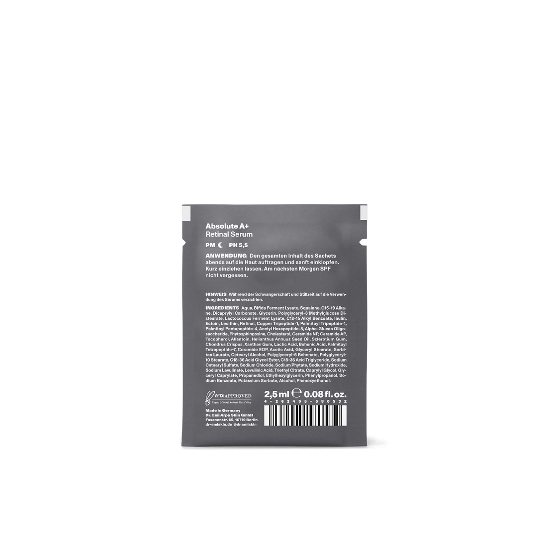 DR. EMI ARPA SKIN Retinal Serum Sachet Sample