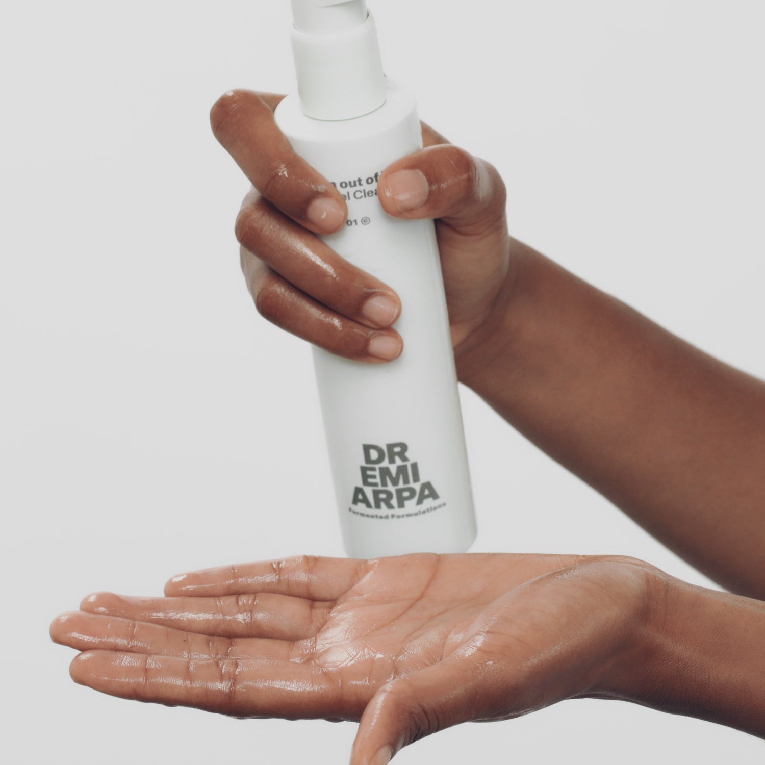 Cleanser in der Anwendung
